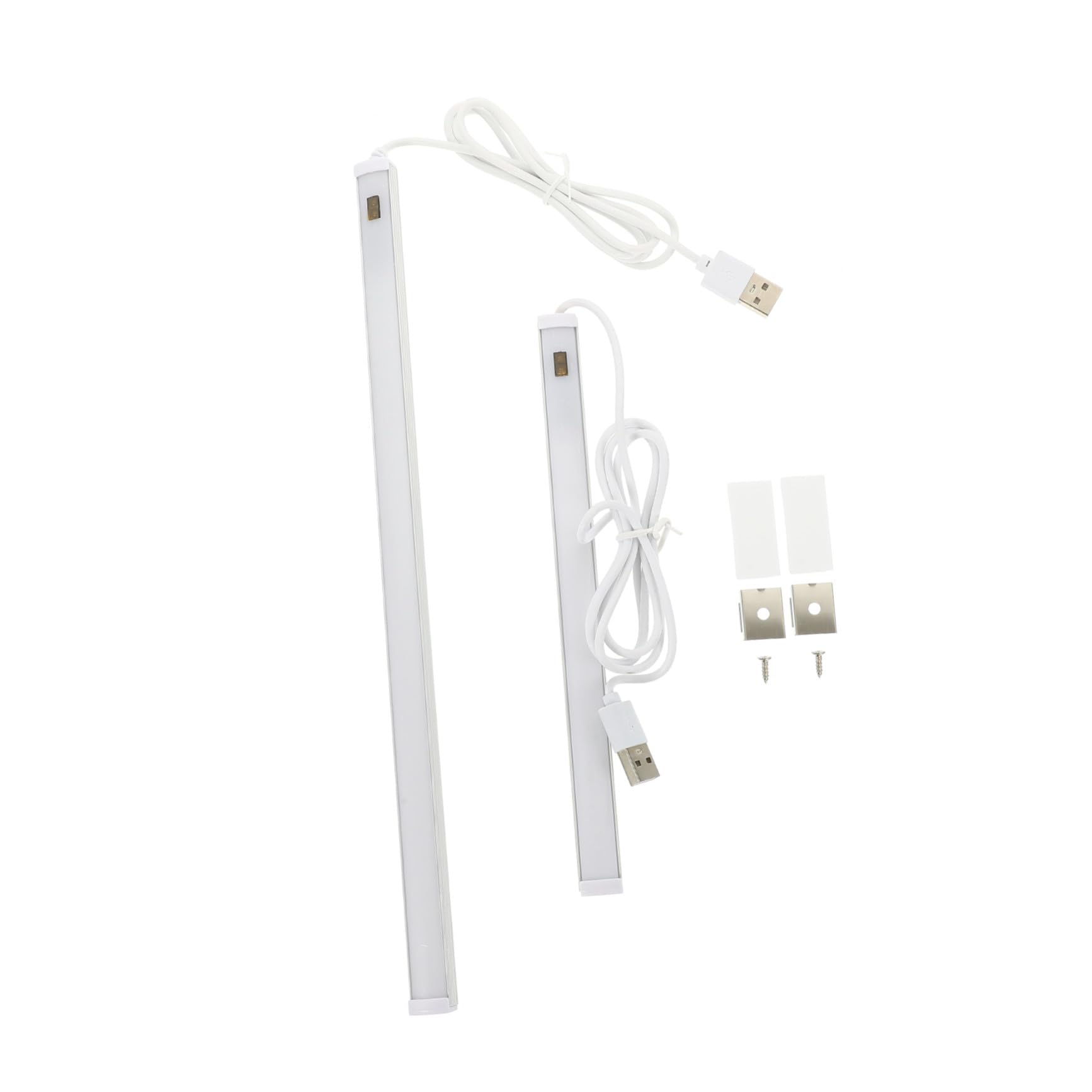 Lot de 2 Lampes LED à Induction Rechargeables Détecteur de Mouvement, Éclairage Étanche sous Meuble, Lumière Douce et Compacte, Cuisine et Placard