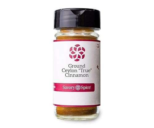Miniatura 1 de Savory Spice - Canela verdadera de Ceilán molida - Canela de Ceilán en polvo  Condimento de canela real para postres, productos horneados, pasteles,