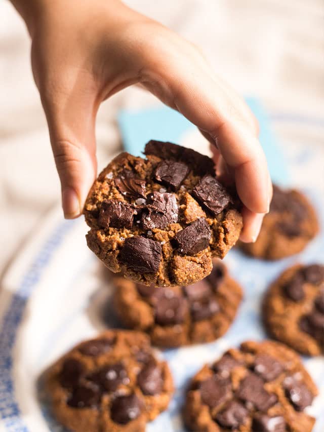 Image of Flourless Almond Butter Cookies- The Cinnamon Kitchen (Sweetend with stevia (Keto))