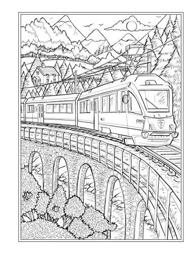 Creative Haven Wish You Were Here! Coloring Book