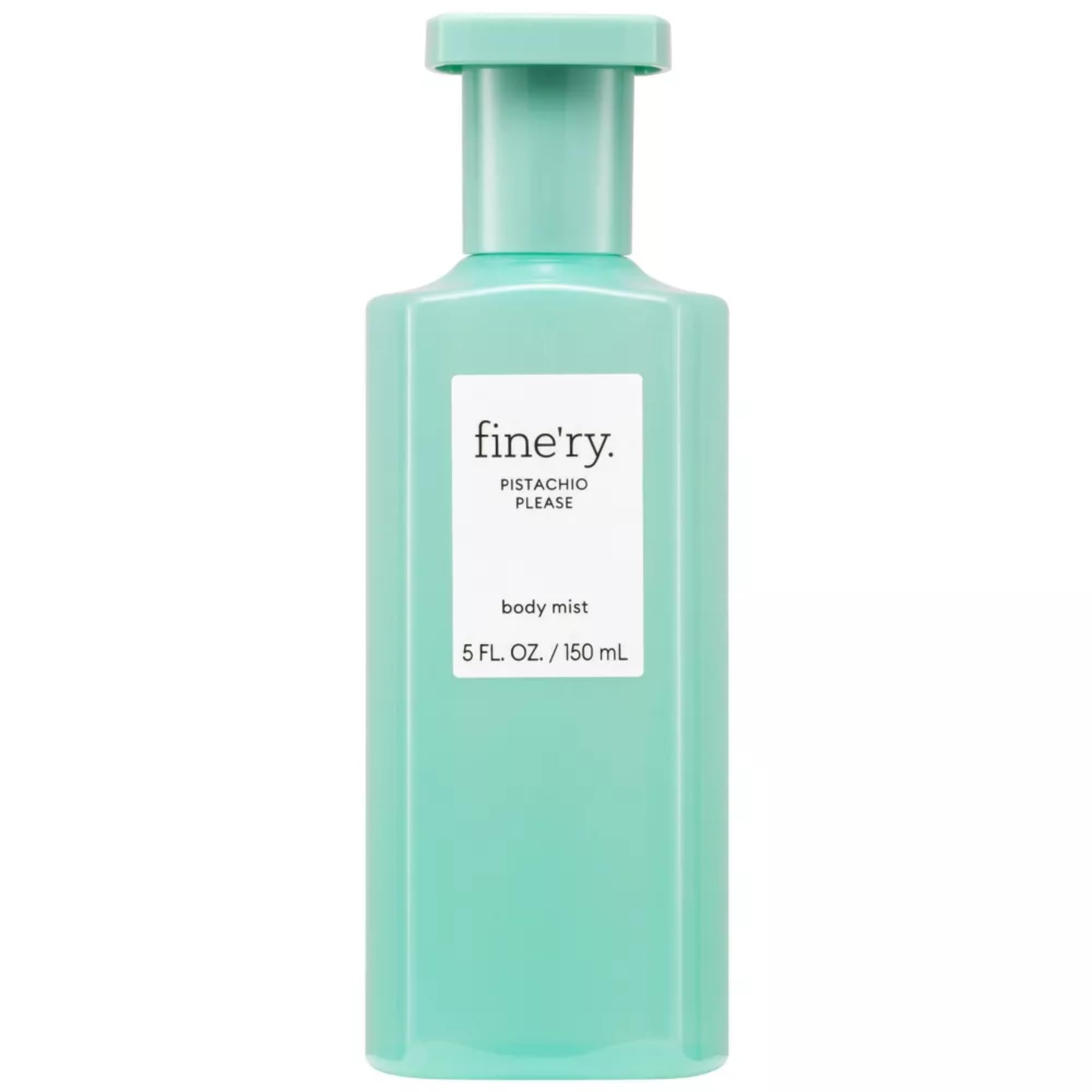 Fine'ry Pistachio Please Gourmand Vanilla Hair + Body Fragrance Mist Spray for Women - Long-Lasting, Warm, Sweet Scent - Roasted Almond, Sweet Pistachio & Vanilla Milk, Body Spray for Girls (5 Fl Oz)