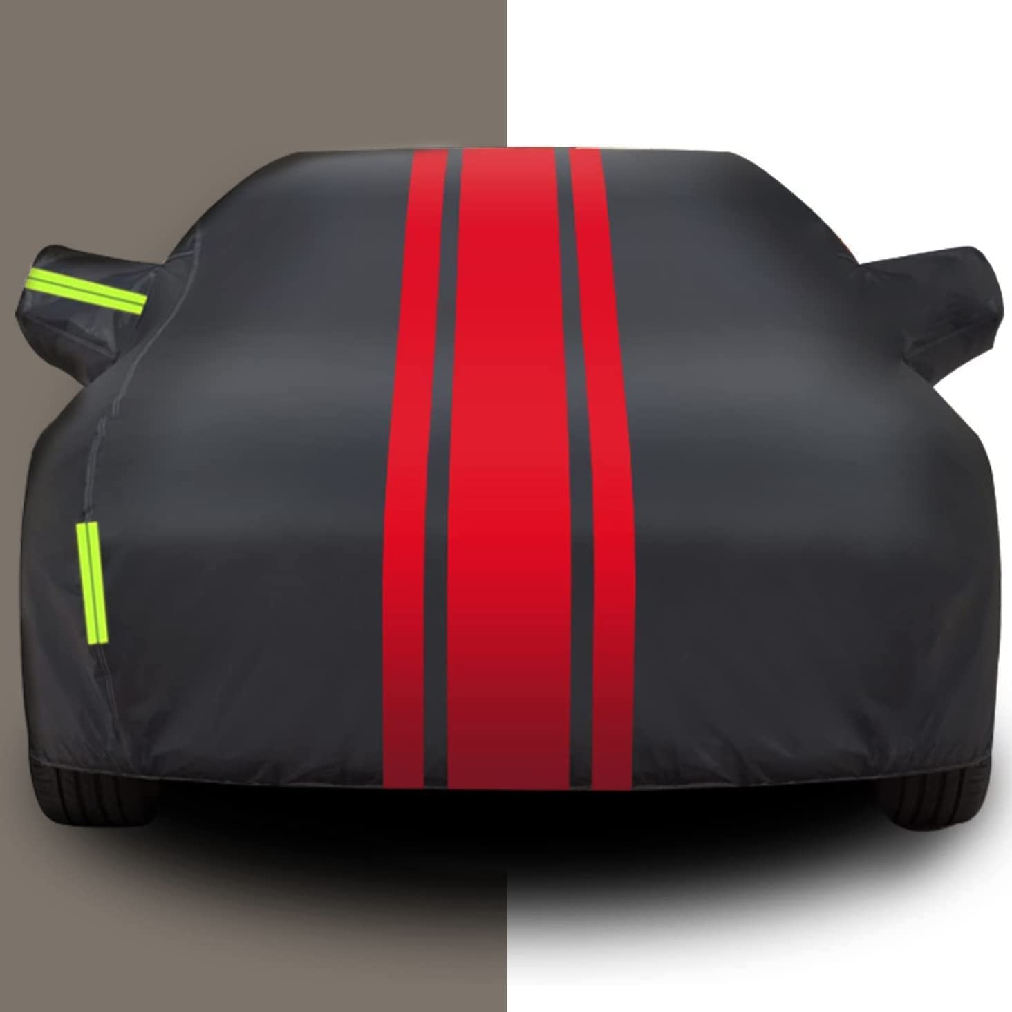 Pmkvgdy Car Tarp Snow Tarpaulin Cover Suitable for Mercedes Benz Mercedes-EQ EQS EQS 450+/EQS 580 4MATIC AMG Line Saloon Sedan Limousine, Dustproof Sunscreen Exterior Accessories Cover,A