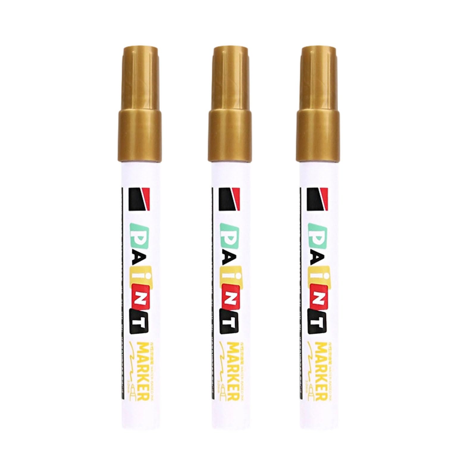 XuQiZZpp 3Pcs Professional Stone Monument Paint Pen Stone Inscription Paint Marker for Gravestones And Tombstone Restoration