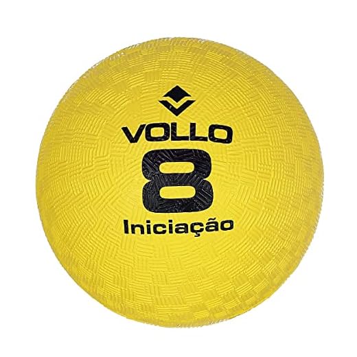 Bola de Iniciação T8 Amarela BI008 Vollo Sports