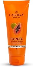 Lashika Papaya Face Wash | With Vitamin C, Niacinamide & Essential Oils | Gentle Exfoliation & Brightening | For All Skin Types | Men & Women | 100 ml