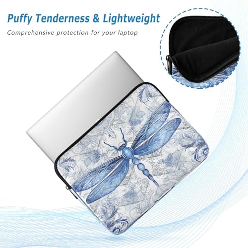Funda para portátil con diseño de libélula 13-14 pulgadas miniatura 5