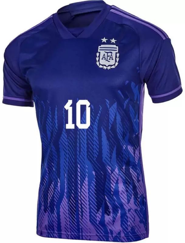 GenericSports Soccer Boys Football Jersey Argent Messi 10 Home Jersey T-Shirt 2023/2024 (Kids,Boys,Men)