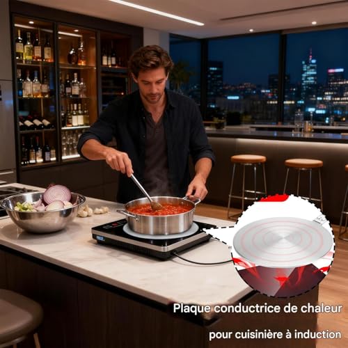 Adaptateur induction pour utiliser vos casseroles en acier sans changer de batterie