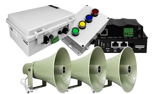 Netbell Warehouse Break Time Paging System with VoIP & Horns