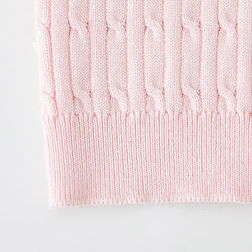 Kids Girls Rib Knit Cardigan Solid Color Button Closed Cardigan Sweater Boys Fall Long Sleeve Sweater Tops4