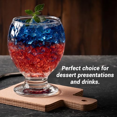 Dessertgläser Crystalia Modern Eisschalen 6er Set 280ml