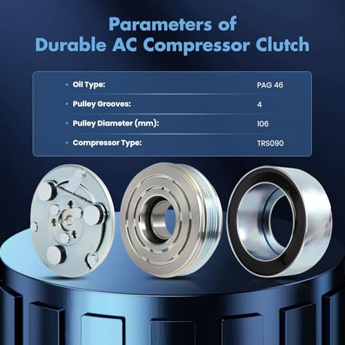 Image of ECCPP A /C Compressor Clutch 1994-2000 Fit for Honda Civic 1.6L