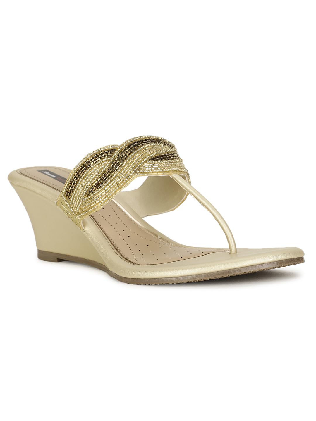 Marie Claire Women SHERRY WEDGE TH E 23 Beige Slipper UK 6 (6798015)