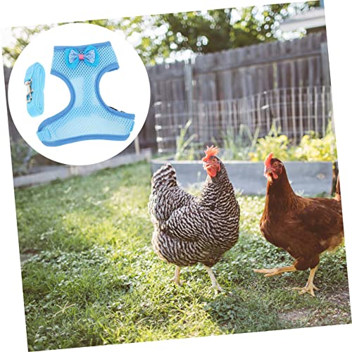 Abaodam 1Satz Hähnchen Traktionsseil für Haustiere Verstellbares Outdoor Haustiergeschirr für Hennen Langlebig und Sicher für und Outdoor Aktivitäten