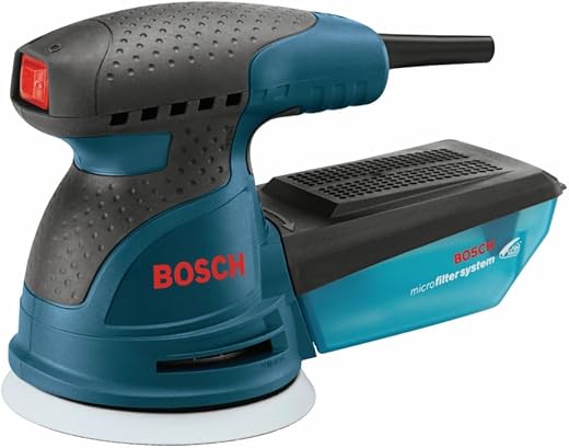 Bosch 5-Inch Palm Random Orbit Sander & Polisher ROS20VSK