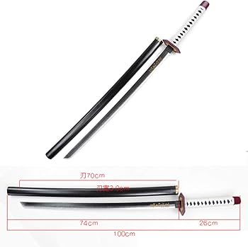 Amazon.co.jp: 日輪刀 鬼滅 鬼殺隊 時透 無一郎 ABS 丸形鞘 ASINKING