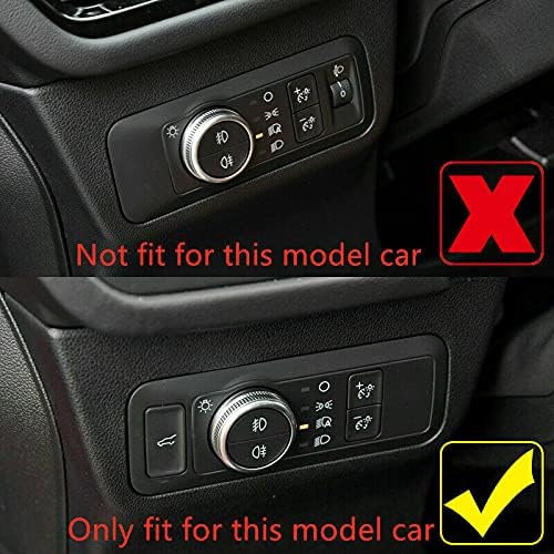 Miniatura 3 de Autophoton Para Ford Bronco Sport CX430 2021-2022 15 piezas de fibra de carbono negro kit completo de cubierta de accesorios de coche