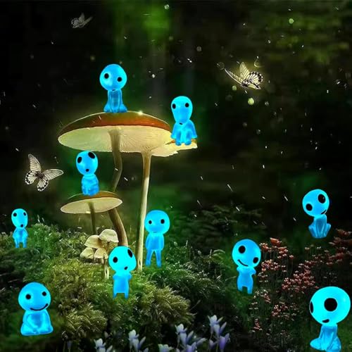 Ya en mundofriki.es: SSyang 10 Piezas Elfos de Árboles Luminosos Princesa Mononoke Luminoso Árbol Elfos Figuras de árboles Brillantes de Resina y balcón para jardín para Micro Paisaje Patio al Aire Libre Patio (Azul)