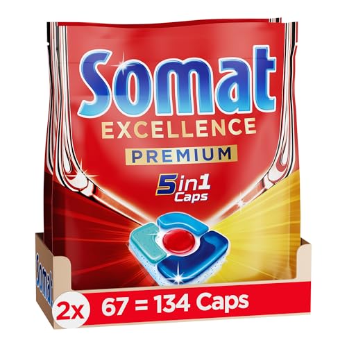 Somat Excellence Premium 5in1 Caps (134 Caps), schnellauflösende...