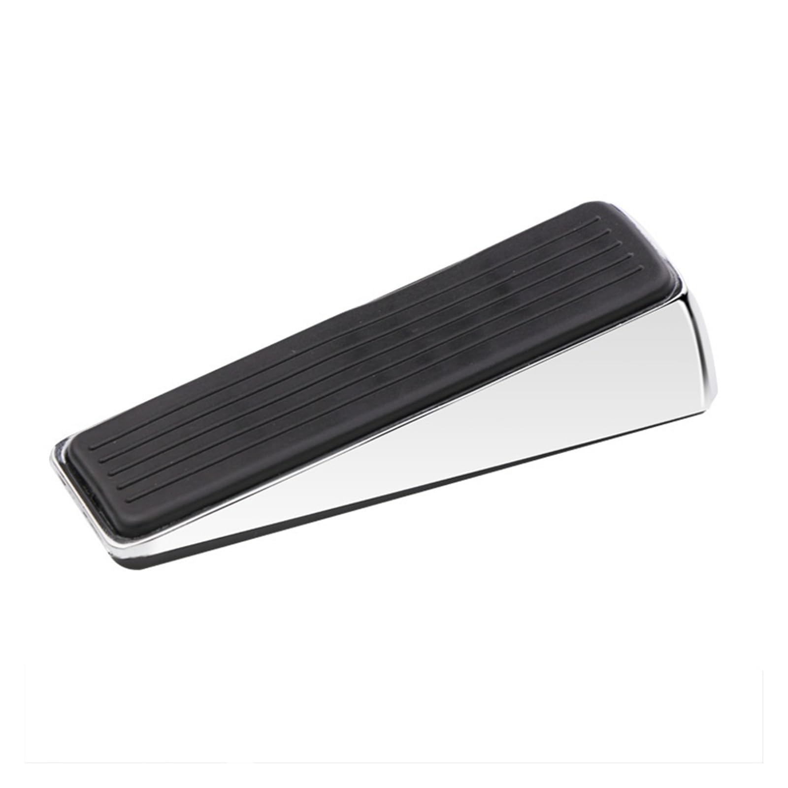 Kiddibubzi Color 06 Zinc Alloy Door Wedge Stop Door Stopper Rubber Hidden Door Holders Bronze Gold Black Bright Chrome Door Hardware(Color 06)