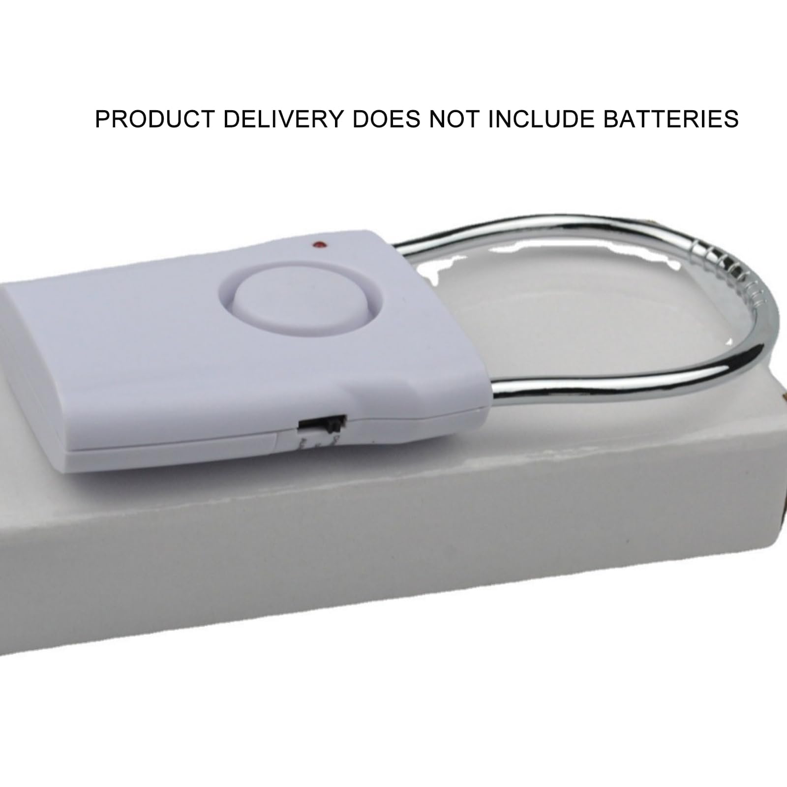 Sensores de alarma para manija de puerta con detección de vibraciones táctiles de sonido de 120 dB, tres modos de sensibilidad para el hogar