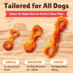 Gootoe Turkey Tendon Dog Treats – 100% USA-Sourced, Natural Snack, Premium Training Chews, Hypoallergenic, Reseal Value Bags, Size for Medium Dogs, Rope (Medium) 3 Unit/Pack Gootoe Turkey Tendon Dog Treats–100 USA Sourced Natural Snack Premium Training Chews Hypoallergenic Reseal Value Bags Size for Medium Dogs Rope Medium 3 UnitPack