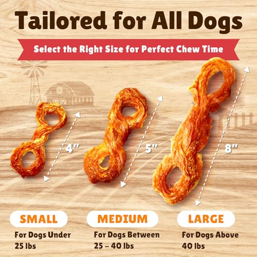 Gootoe-Turkey-Tendon-Dog-Treats–100-USA-Sourced-Natural-Snack-Premium-Training-Chews-Hypoallergenic-Reseal-Value-Bags-Size-for-Medium-Dogs-Rope-Medium-3-UnitPack Gootoe Turkey Tendon Dog Treats–100 USA Sourced Natural Snack Premium Training Chews Hypoallergenic Reseal Value Bags Size for Medium Dogs Rope Medium 3 UnitPack