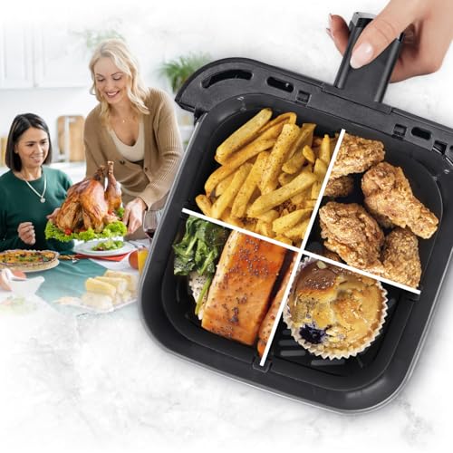 GOURMETmaxx 4 L Varmluftsfritös | Timer, Rostfritt Stål, Energibesparande