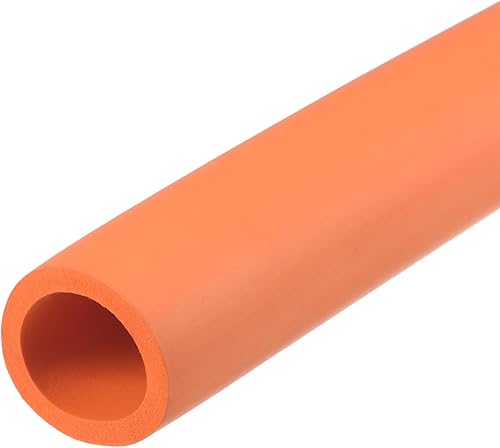 Vista 34 de uxcell Tubo de espuma para soporte de agarre de mango, aislamiento de tubería para revestimiento exterior de tubería, 0.118 in de diámetro