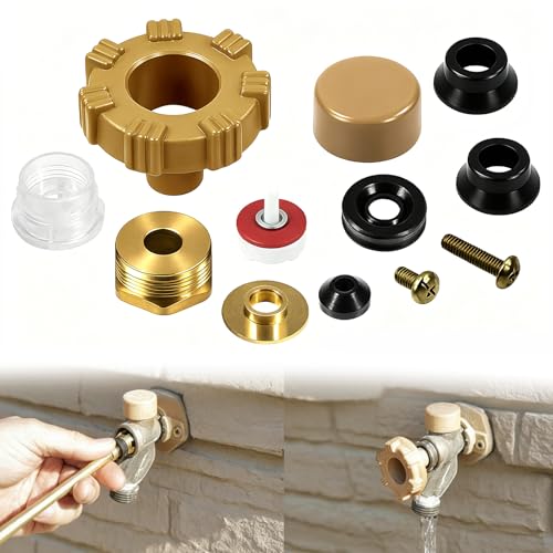 RK-17MH Repair Kit Woodford Model 17 Repair Kit Outdoor Faucet Repair Kit Outside Faucet Repair Kit 12Pcs Frost-Proof Exterior Faucet Replacement Kit for Woodford Model 17