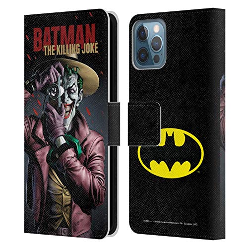Funda iPhone 12 Batman protectora de piel con tapa para leer cómics y ver vídeos cómodamente