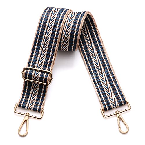 Image of S-Jacorry Purse Strap Replacement Crossbody Wide Shoulder Strap Adjustable Canvas Straps Handbag Strap Replacement Belts