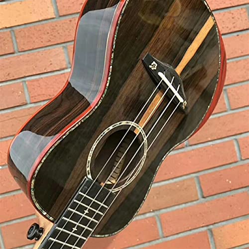 QWEQWE Ukulélé Black Keakmon Wood Ukulele 21 Pouces Main Lumineuse (Color : Bright, Size : 21 inches) - Les Beatles, Paul McCartney, John Lennon, RIngo Starr, George Harrison QWEQWE Ukulélé Black Keakmon Wood Ukulele 21 Pouces Main Lumineuse (Color : Bright, Size : 21 inches) – Image 7
