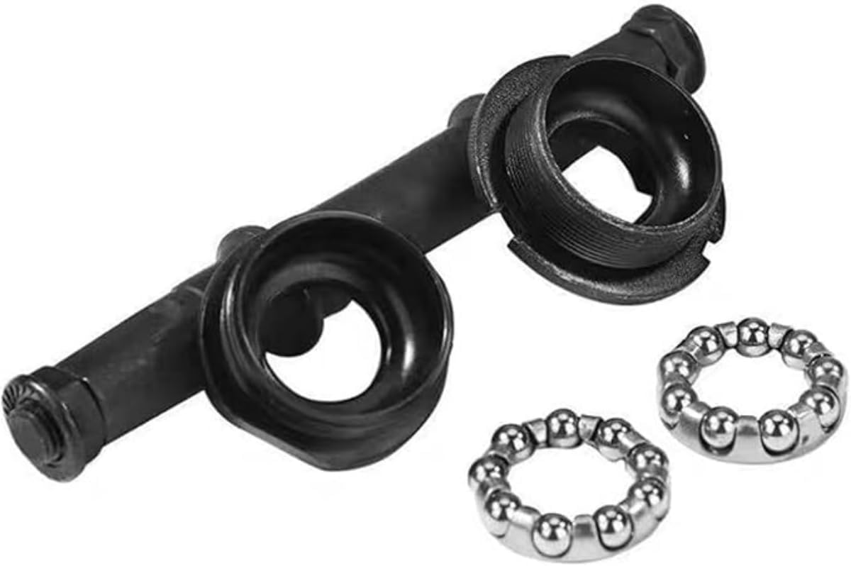 Bicycle Bottom Bracket Crank Axle Set, Bottom Bracket Axle Square Taper for Mountain Bike