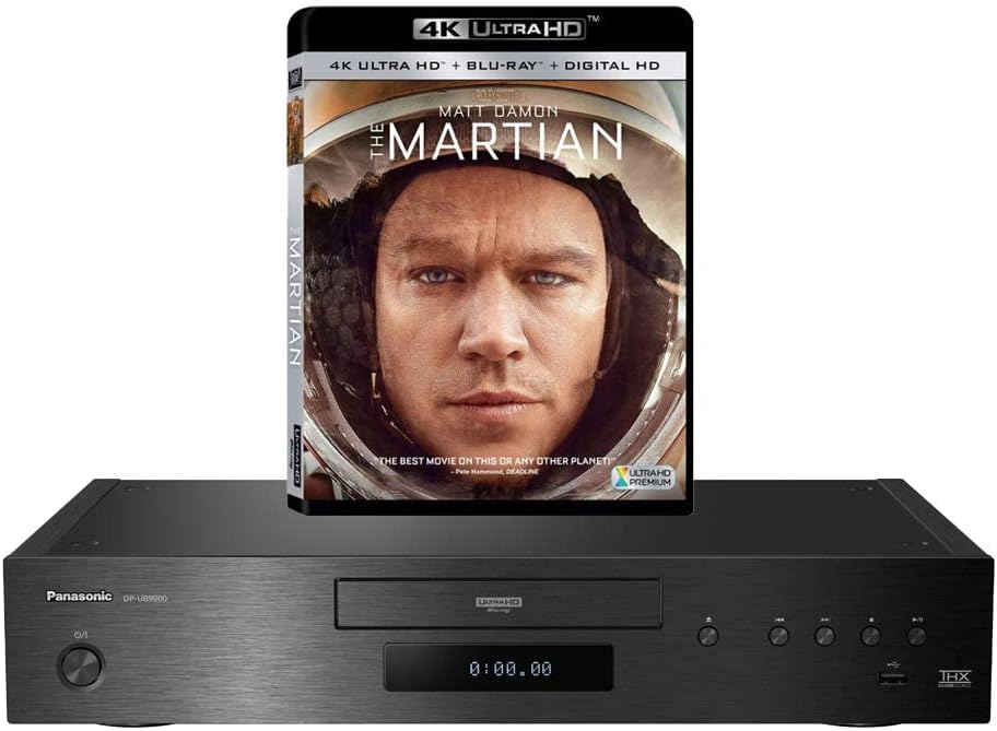 Panasonic DPUB9000 MULTIREGION for DVD Bluray Player Bundle with The