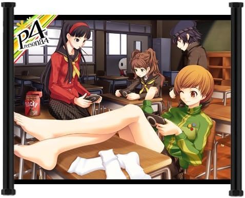 1 X Shin Megami Tensei Persona 4 Game Fabric Wall Scroll Poster (21"x16") Inches