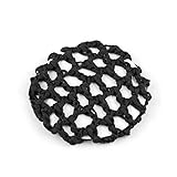 Praktisches Duttnetz/Haarnetz für tolle Frisuren aus Stoff (schwarz) 020-00226