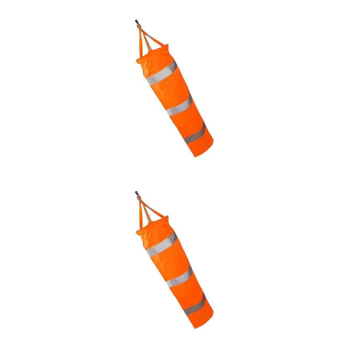 CALANDIS™ 2 Pcs Airport Windsock Outdoor Wind Sock Bag Reflective Belt Grommet A+B | Windmills & Wind Spinners | Garden D?©cor | Yard, Garden & Outdoor Living-image-7