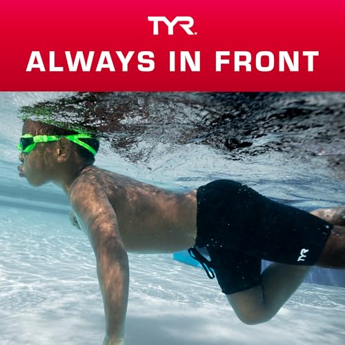 Image of TYR Vecta Racing Mirrored Adult Fit Swimming Goggles (Gold /Black)