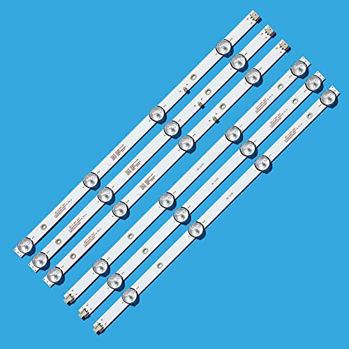 Solucion sin luz TV 39 con tira LED 8 lamparas 6V MS-L1795