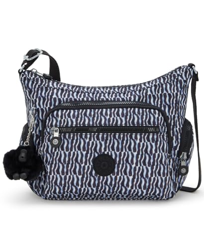 Kipling Bolsas tiracolo femininas Gabbie S, Ondas festivas, 6.5''L x 8.75''H x 11.5''D