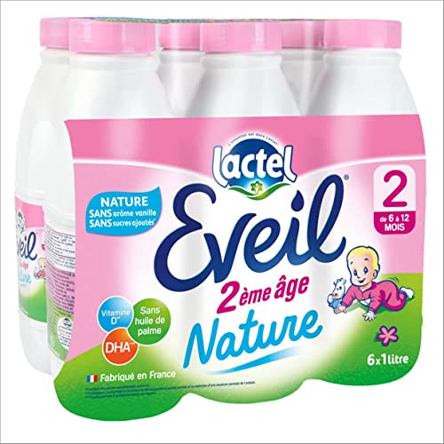Lactel Eveil Natural - 6 x 1 L