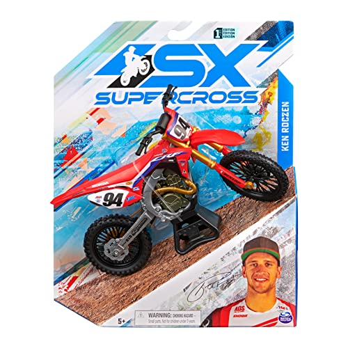 image for Supercross, Authentic Ken Roczen 1:10 Scale Collector Die-Cast Motorcy