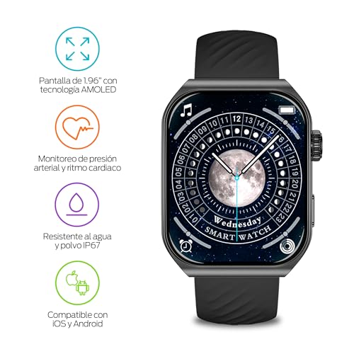 La mejor comparación de redlemon smartwatch los más recomendados. 2 redlemon smartwatch marca Redlemon (2)