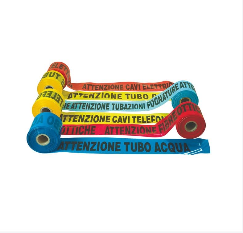 Nastro Segnaletico Giallo Non Adesivo - Keep Out Per Sicurezza E Scene Del Crimine