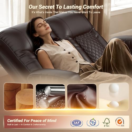 Luxury leather sofa set