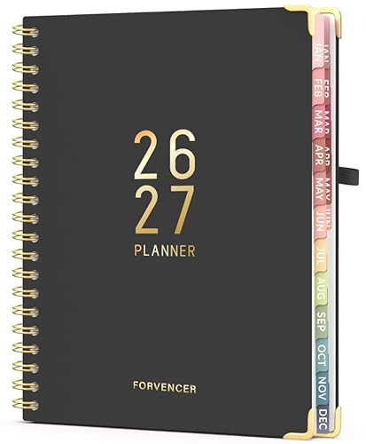 Forvencer Planner 2026-2027, 18 Month Weekly and Monthly Calendar Planner, Jan 2026 -June 2027, 8.5