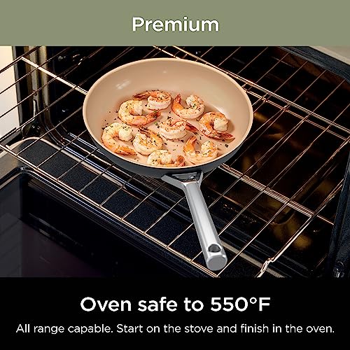 Ninja® Extended Life 9-Pc Ceramic Cookware Set, Grey, CW99009 - image 8