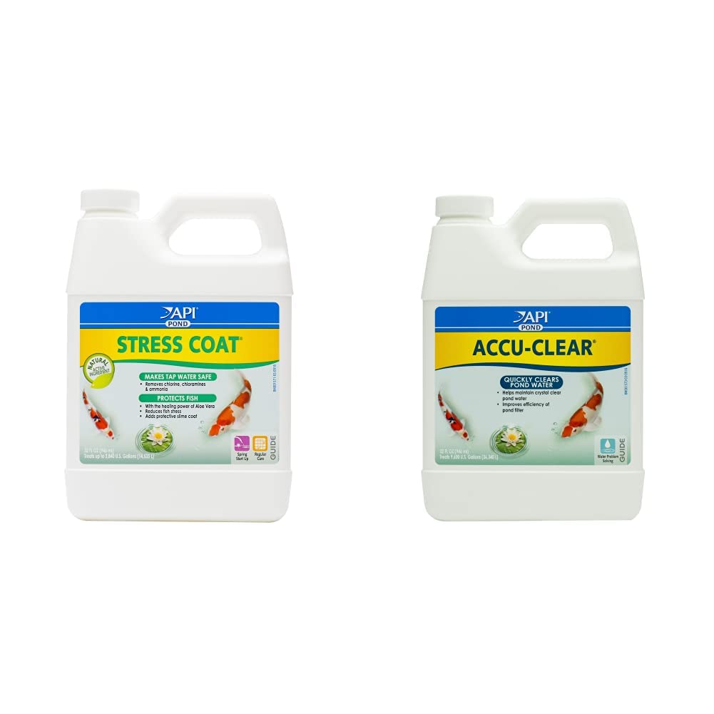 Pond Water Care Bundle - Stress Coat + Accu-Clear
