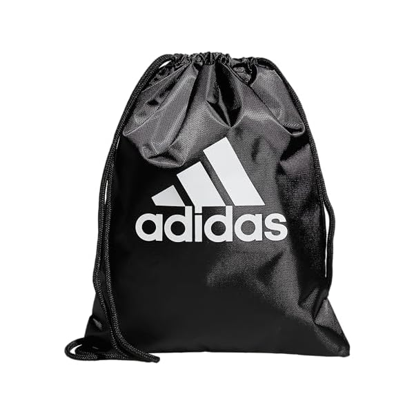 adidas Tournament 3 Sackpack, Black/White, One Size